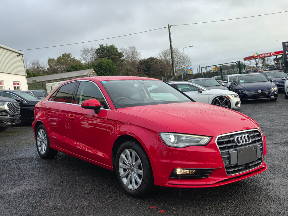 2014 Audi A3 Saloon ( 142 REG )1.4 TFSI SALOON PRIVACY GLASS REVERSING CAMERA - PARKING SENSORS ALLOYS - SIMI DEALER - LOW ROAD TAX BAND €14,950