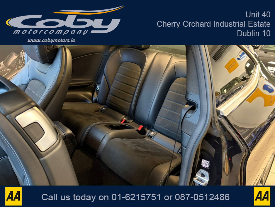 2021 Mercedes-Benz C Class C220D AMG LINE EDITION 2DR AUTO. NCT & Tax, 1/2 Leather, Sat Nav, Dual Climate Control, Heated Seats, Cruise Control, Revers Cam, Parking Sensors, Paddle Shift, BT & more. €35,950
