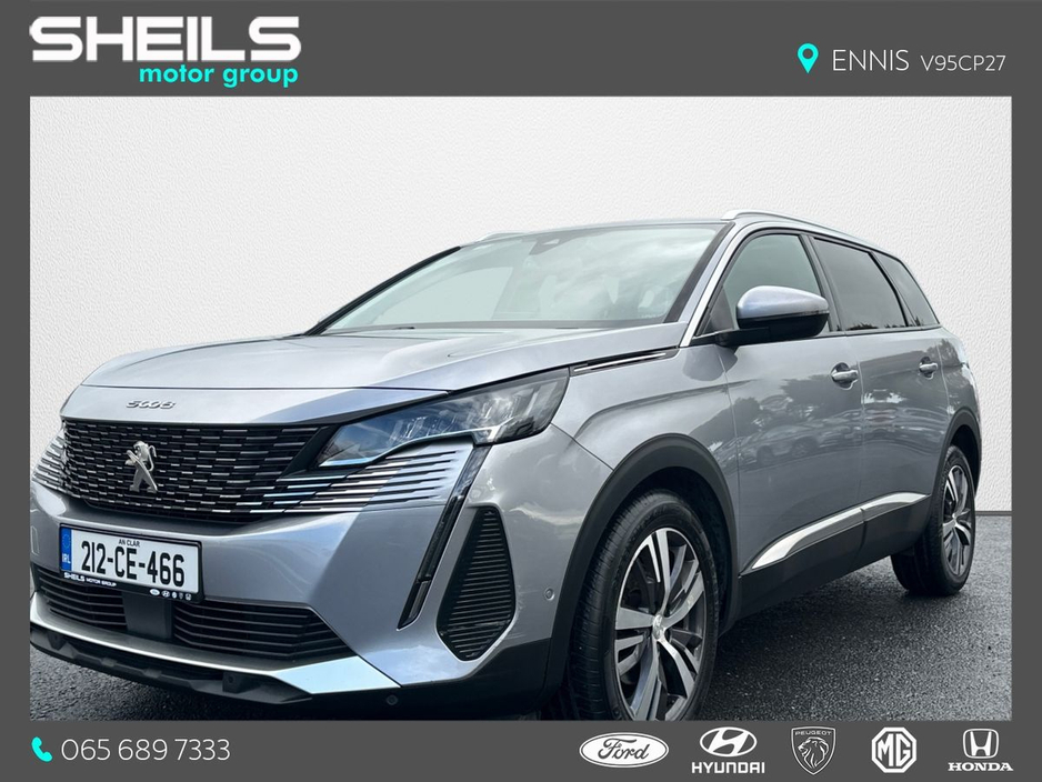 2021 Peugeot 5008 1.5 Diesel Allure 130BHP 7 Seats €34,950