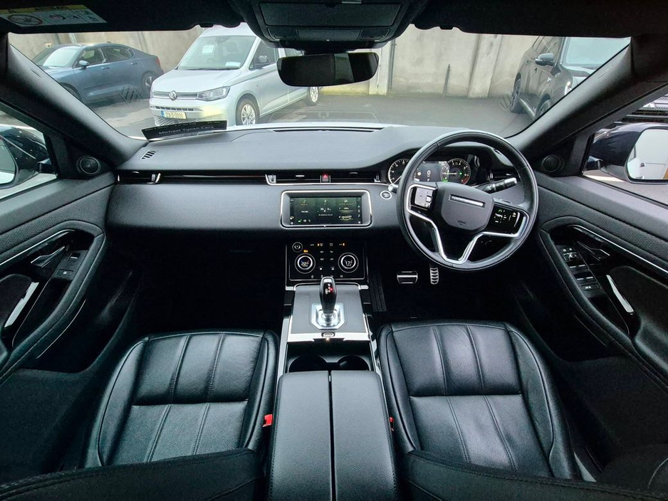 2021 Land Rover Range Rover Evoque R-Dynamic S P300e 1.5 Petrol Plug-In Hybrid Auto, 20'' Alloys, Black Leather Seats - Trade in Price €36, 777. €35,777
