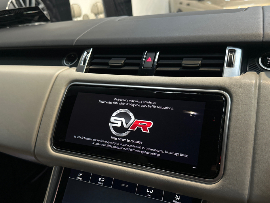 2018 Land Rover Range Rover Sport 5.0 V8 SVR 550BHP COMMERCIAL €59,950