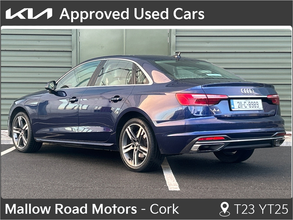 2021 Audi A4 LIMOUSINE 30 TDI 136BHP S-TRONIC SE 4DR AUTO 40 €29,950