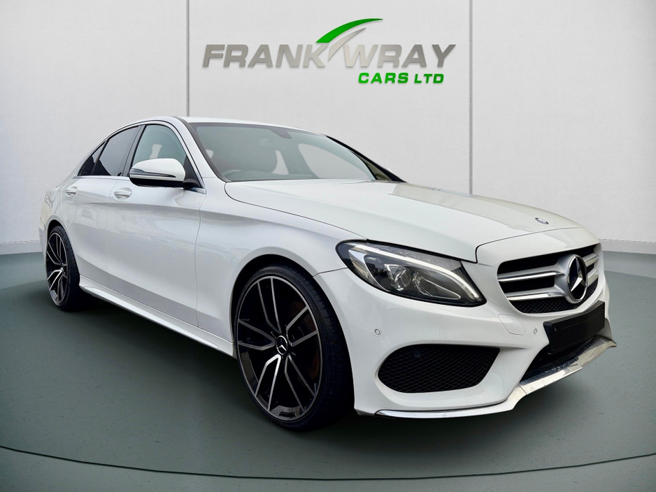 2015 Mercedes-Benz C Class C200 D AMG LINE 136 BHP **FULL LEATHER**REVERSE CAMERA**XENON LIGHTS**AS NEW**FSH** €17,950
