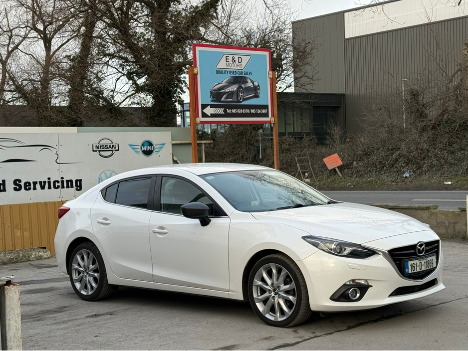 2016 Mazda Mazda3 2.2 D 150PS PLATINUM BL I 4 4DR €8,999