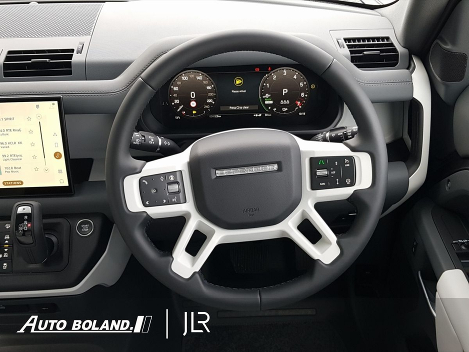 2025 Land Rover Defender 110 PHEV P300e - 6 Seat, Pan Sunroof, Towbar, Adaptive Cruise Control, Cold Climate Pack, Heated Seats €103,995