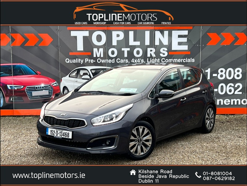 2015 Kia Ceed ==STUNNING CAR//1.6 DIESEL//NEW NCT//SERVICED== €7,450