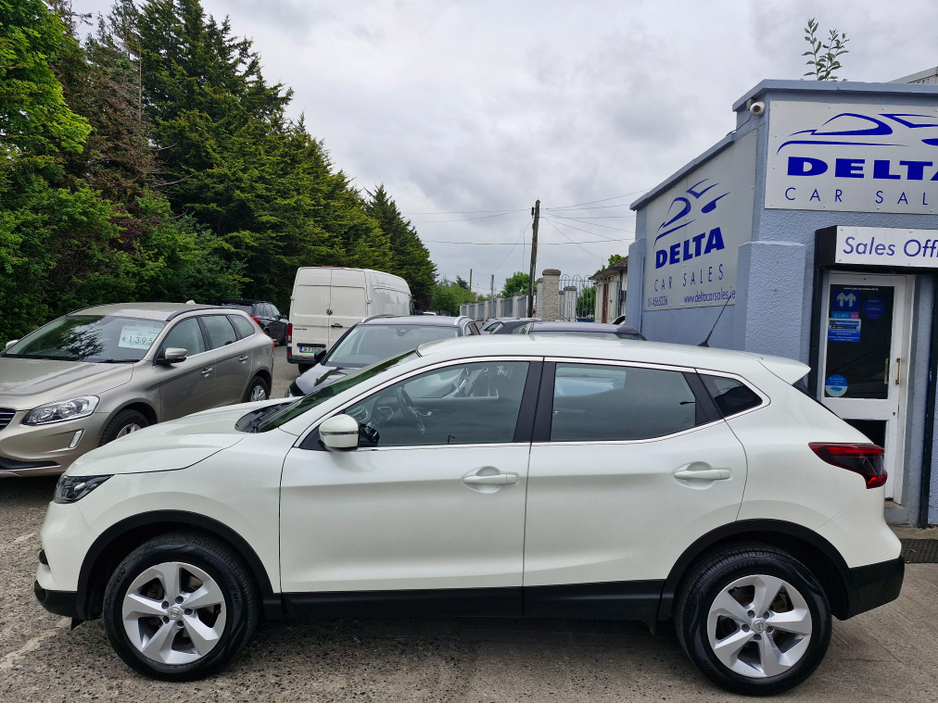 2018 Nissan Qashqai ACENTA 1.5 DCI 110BHP NCT 05/27 FINANCE AVAILABLE @ €57 PER WEEK 2 KEYS/ BLUETOOTH/ CRUISE CONTROL/ USB/ AUX/ ELECTRONIC HANDBRAKE/ HISTORY CHECKED €12,700