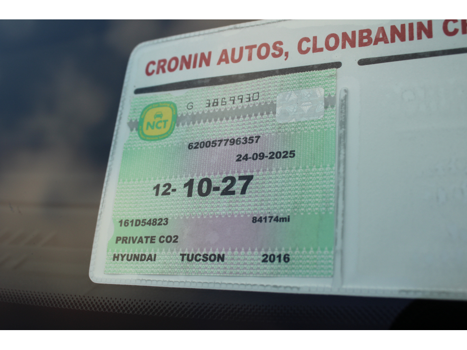 2016 Hyundai Tucson 1.7 CRDI PREMIUM BL/DR 2WD 5DR €15,995