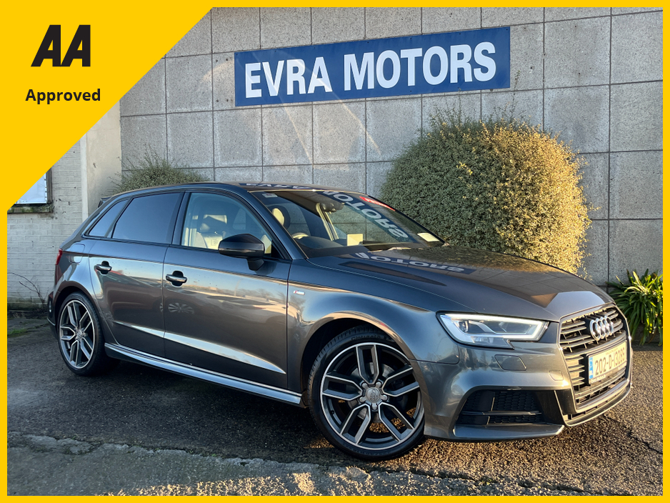2020 Audi A3 S-LINE SPORTBACK 30TFSI MANUAL 1.0 PETROL