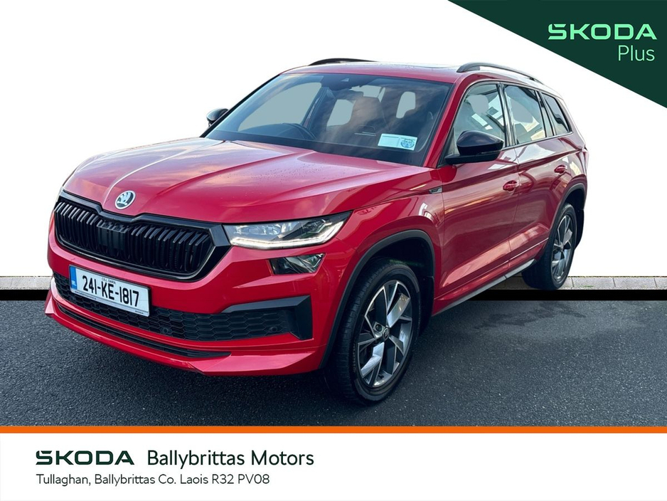 2024 Skoda Kodiaq 2.0 TDI 150HP DSG SportLine 7 Seat €52,950