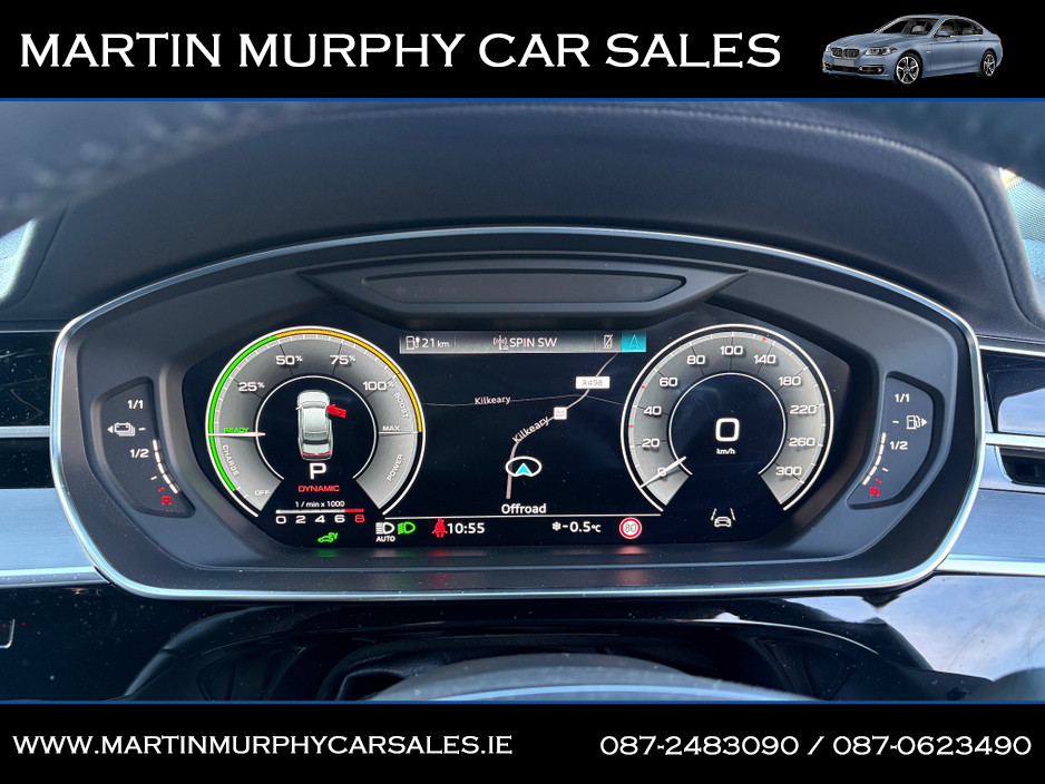 2023 Audi A8 3.0 TFSI BLK ED 60 QUATTRO 462 BHP €60,950
