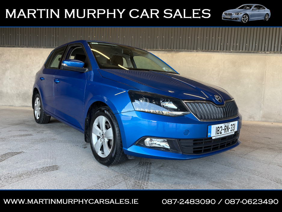 2018 Skoda Fabia AMBITON 1.0 TSI 95BHP €10,995