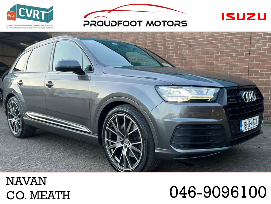 2019 Audi Q7 3.0 V6 50 TDI S LINE QUATTRO 5DR 286PS 7SEATS €47,950