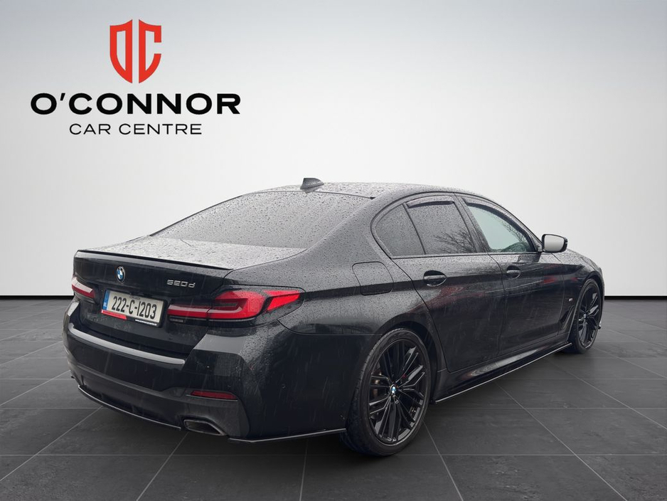 2022 BMW 5 Series 520D “Blackout spec. Big statement.”