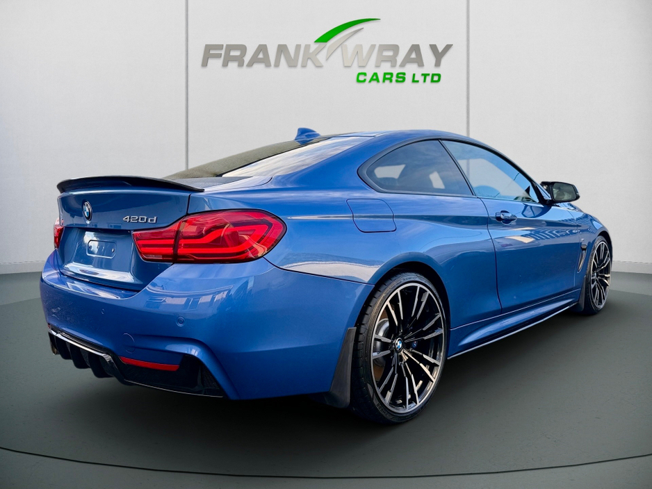 2017 BMW 4 Series M-SPORT PLUS **FULL M-PERFORMANCE KIT**FULL LEATHER**SAT NAV**HEATED SEATS**AS NEW**FSH** €19,950