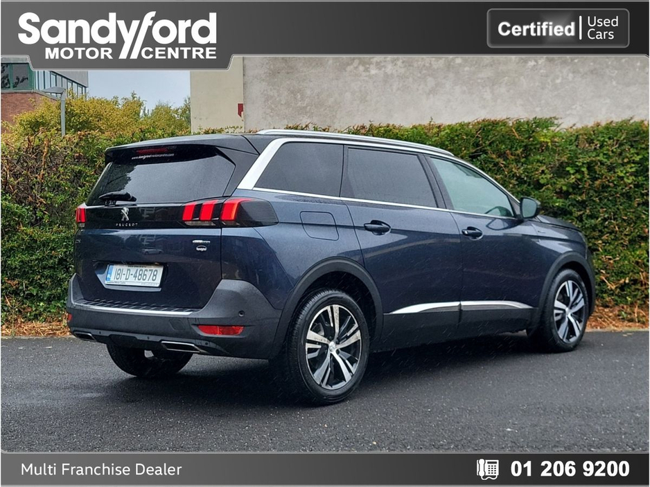 2018 Peugeot 5008 2.0 GT LINE AUTO HDi 180BHP €19,950
