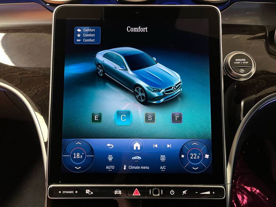 2026 Mercedes-Benz C Class 200d AMG - 18 Inch Alloys - Reversing Camera - Ambient Lighting - Sat Nav - Climate Control - Electric Heated Memory Seats - Keyless Start - Apple CarPlay/Android Auto €64,825