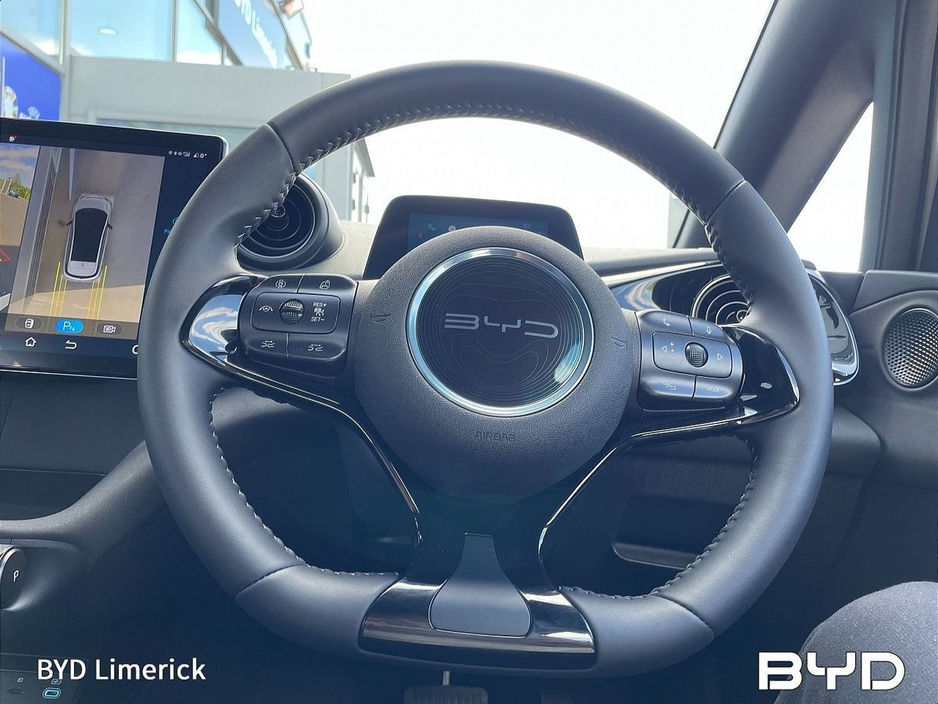 2026 BYD Dolphin "261 Delivery" BYD Dolphin, Comfort (60kWh, 204PS) Adaptive & Intelligent Cruise Control 12.8 Electric Rotary Touchscreen - Bluetooth & USB Heated Front Seats 17 Bi-Colour Alloy Wheels €33,460