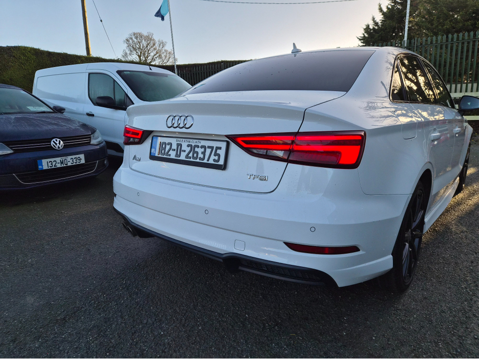 2018 Audi A3 1.5 S LINE BLACK EDITION TFS TFSI 4DR €21,995