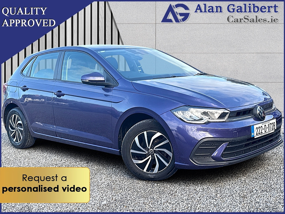 2022 Volkswagen Polo 1.0 Trendline €91 PW €18,995