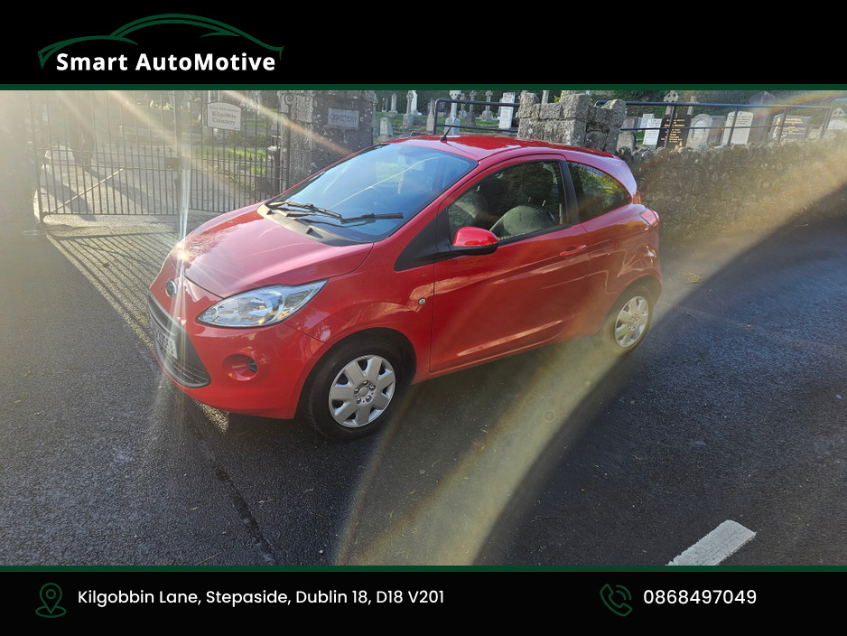2013 Ford Ka EDGE 69Ps 3Dr 1.2 Petrol * Low Mileage * One Previous Owner * NCT and Taxed to 07.2026 * Fully Serviced and Professionally Valeted *  Cartell Report and Warranty Provided * Excellent Low Mileage Car €4,950