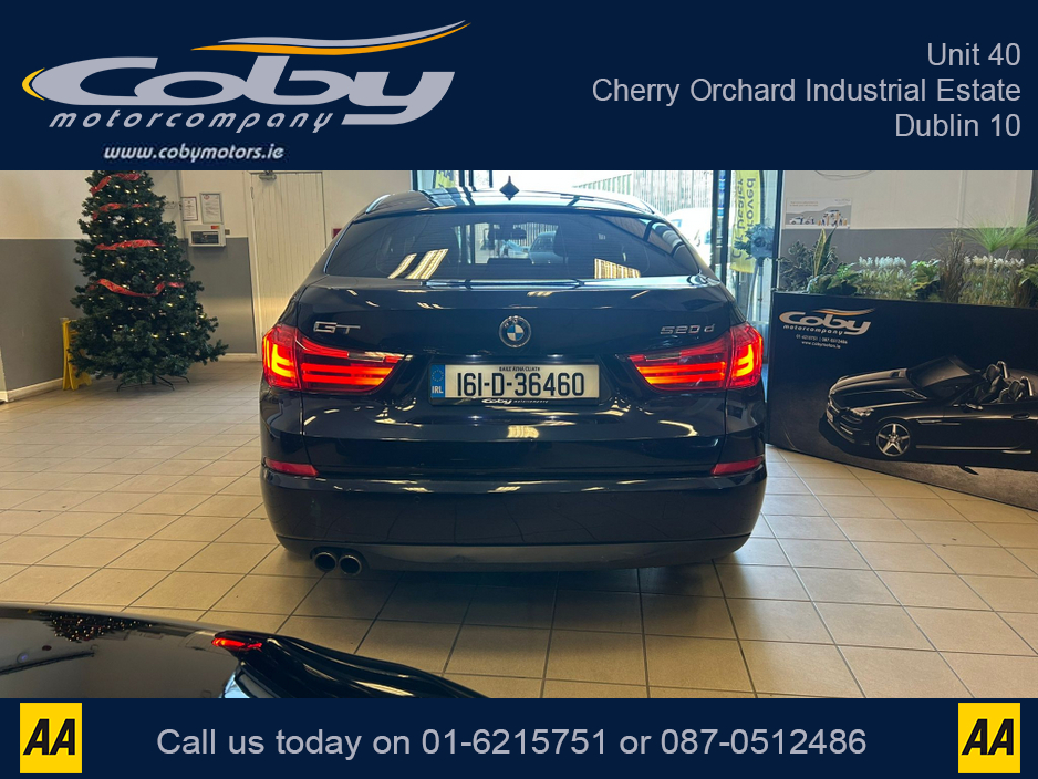 2016 BMW 5 Series D 5N22 4DR AUTO EU6 SE.  NCT, Full Leather, Alloy Wheels, MFSW, Full Electrics, Parking Sensors, Cruise Control, Dual Climate Control, Sat Nav, Heated Seats, Luggage Cover and more. €14,950