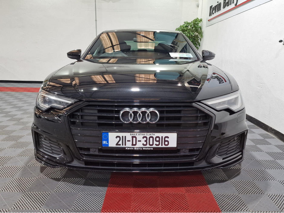 2021 Audi A6 40TDi *BLACK EDITION* 204BHP AUTOMATIC **LOW MILEAGE / TOP SPEC / 20" ALLOYS / APPLE CARPLAY / CRUISE CONTROL / ELECTRIC & MEMORY SEATS / SAT NAV / REVERSE CAMERA / WIRELESS PHONE CHARGING** €38,900