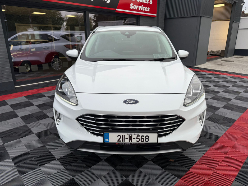 2021 Ford Kuga TITANIUM 5DR 1.5 TD 120 S6.2 M6 F, €85 p/w & €6,950 Trade in / Deposit , Titanium Spec , Front & Rear Sensors , Privacy Glass , Sat - Nav  , Apple Car Play & Android Auto , NCT , Warranty , Service €23,950