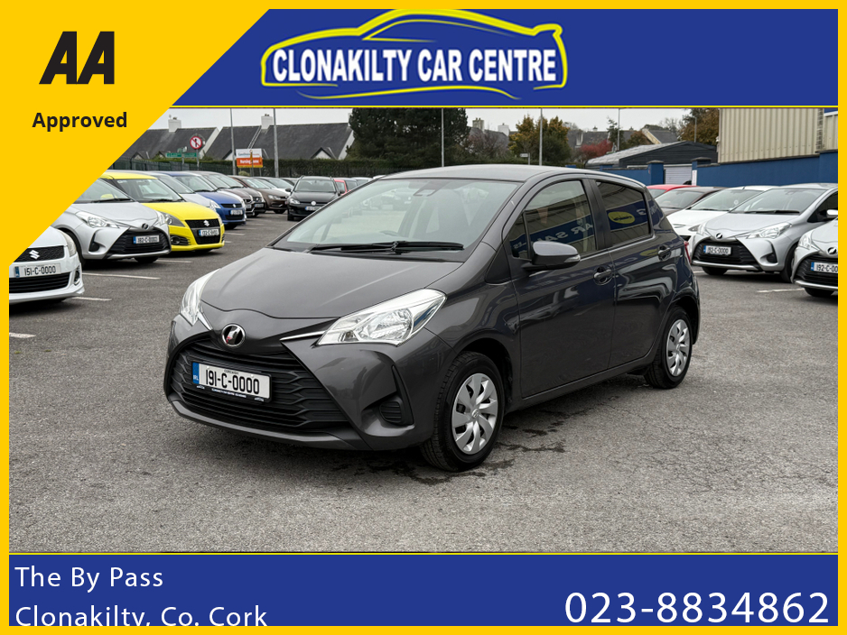 2019 Toyota Vitz Toyota Vitz / Yaris 990cc Petrol Automatic €12,950