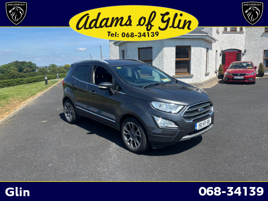 2019 Ford Ecosport TITANIUM 1.5 TD 100PS M6 4DR €16,950