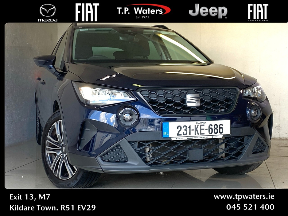 2023 SEAT Arona 1.0 TSI SE PLUS - 12 MONTH WARRANTY - SAME DAY FINANCE ARRANGED €22,895