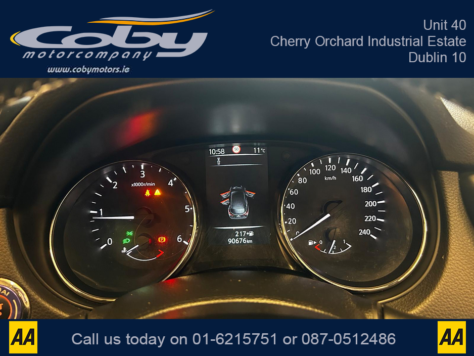 2017 Nissan Qashqai 1.5 Top Spec SV PREMIUM '17 5DR. NCT,Full Leather, Alloy Wheels, MFSW, Full Electrics, Reverse Cam,Parking Sensors, Cruise Control, Dual Climate Control, Sat Nav, Heated Seats, Luggage Cover and m €15,950