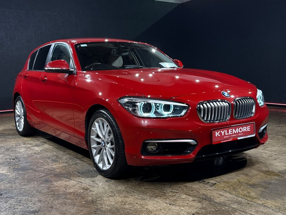 2019 BMW 1 Series 118I - BEIGE FULL LEATHER - FACTORY ALLOYS - HEATED SEATS €19,950