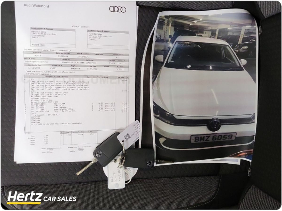 2023 Volkswagen Polo Life 1.0 TSI Petrol Manual €18,900