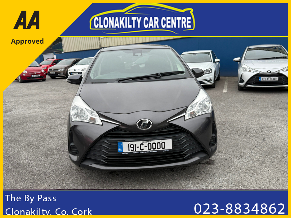 2019 Toyota Vitz Toyota Vitz / Yaris 990cc Petrol Automatic €12,950