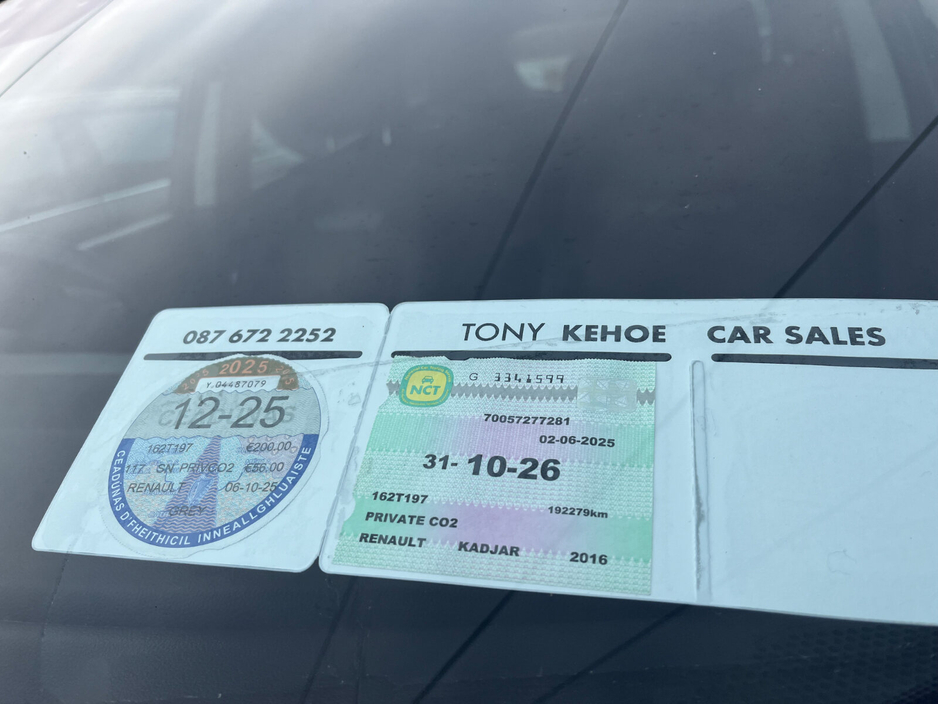 2016 Renault Kadjar 1.6 dCi 130 ENERGY Dynamique S Nav €10,950