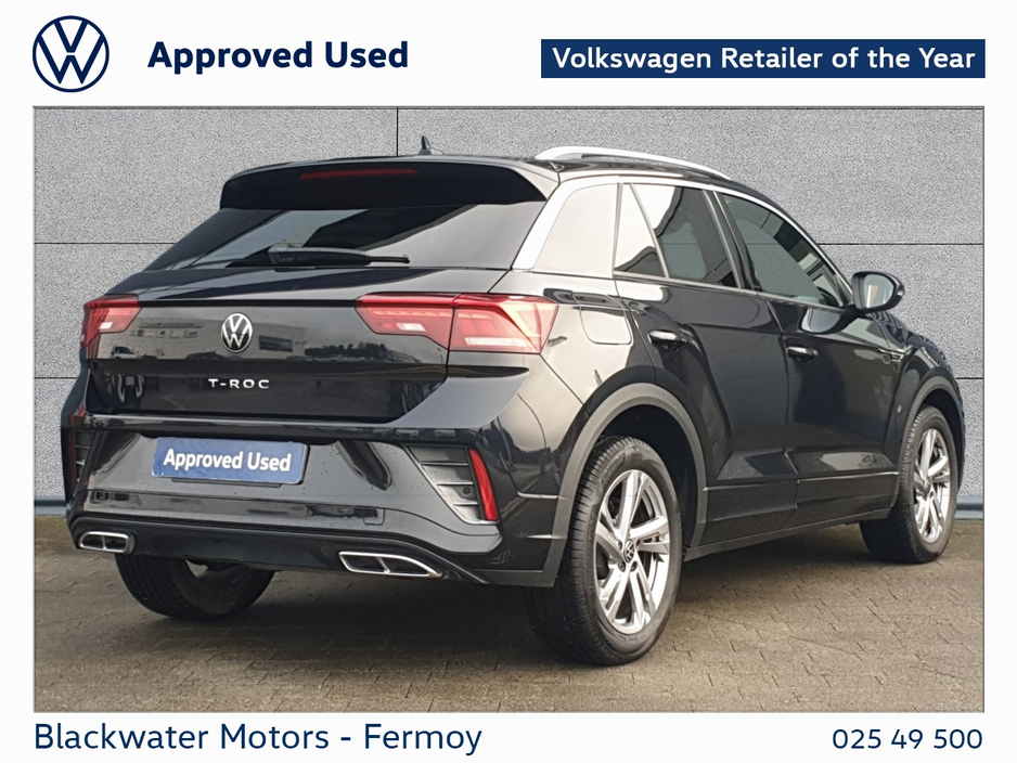 2023 Volkswagen T-Roc 2.0TDI 116BHP R-LINE WITH REAR VIEW CAMERA AND WINTER PACK €31,950