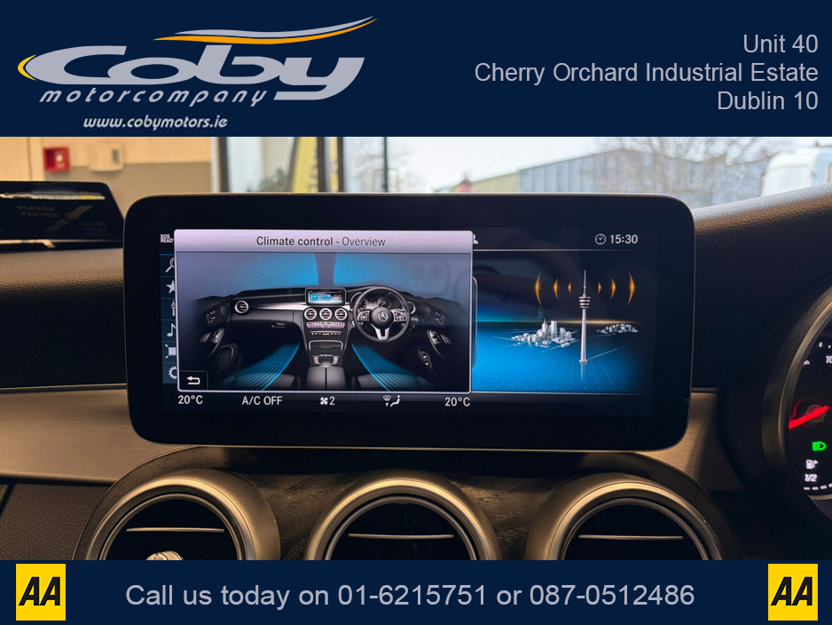 2021 Mercedes-Benz C Class C220D AMG LINE EDITION 2DR AUTO. NCT & Tax, 1/2 Leather, Sat Nav, Dual Climate Control, Heated Seats, Cruise Control, Revers Cam, Parking Sensors, Paddle Shift, BT & more. €35,950