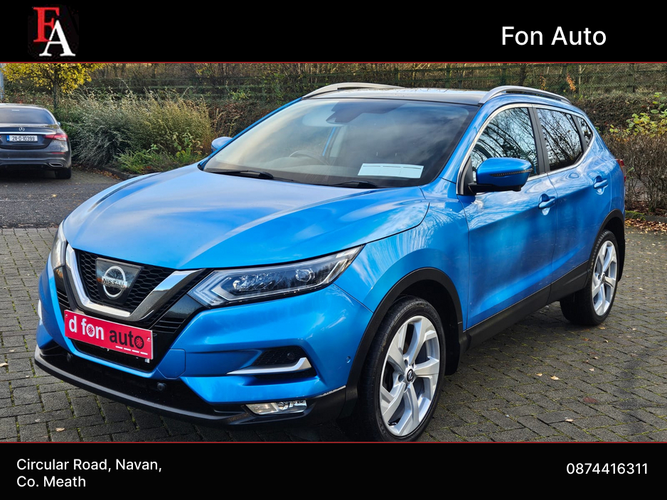 2017 Nissan Qashqai 1.2 PETROL TEKNA MODEL *HIGH SPEC *LOW MILEAGE* NEW NCT 11/27*SERVICED**WARRANTY *FINANCE AVAILABLE *CALL 0874416311 €13,995