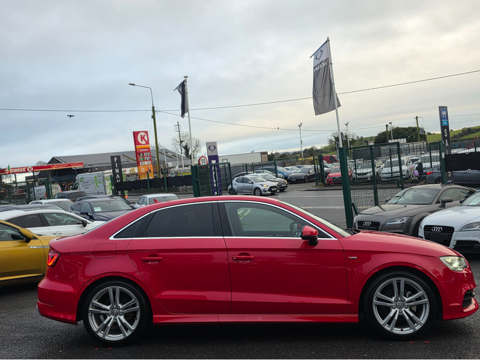 2015 Audi A3 Saloon 1.4 TSI S-LINE EDITION   REVERSING CAMERA / PARKING SENSORS - DRIVE MODE - LOW TAX BAND €16,450
