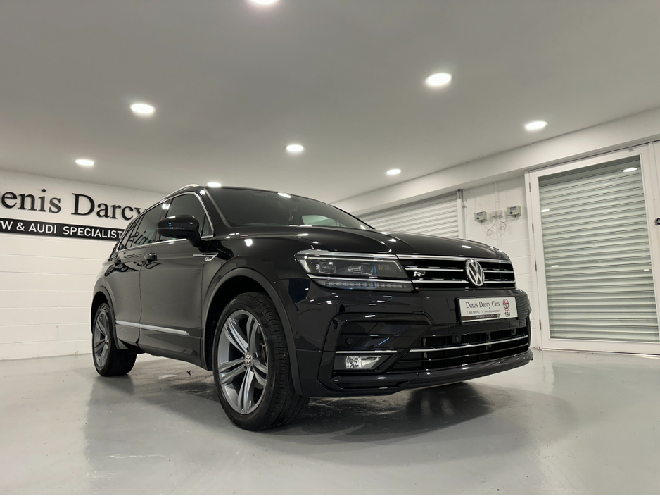 2019 Volkswagen Tiguan (191) R LINE 2.0TDI DSG 150BHP 4 MOTION LOW KMS VW/AUDI SPECIALISTS WWW.DENISDARCYCARS.IE €31,950
