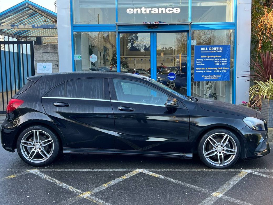 2016 Mercedes-Benz A Class A180 AMG-LINE 1.6 AUTO // FULL SERVICE HISTORY // VERY LOW MILEAGE // LEATHER/ALCANTARA AMG HEATED SEATS €18,900