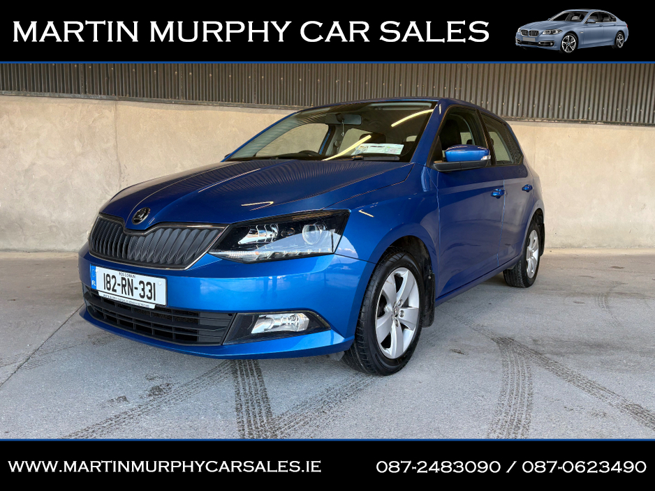 2018 Skoda Fabia AMBITON 1.0 TSI 95BHP €10,995