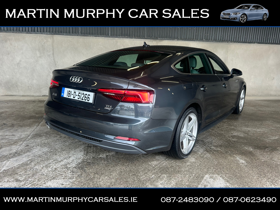2018 Audi A5 2.0 TDI S LINE ULTRA 190 BHP AUTO €22,950