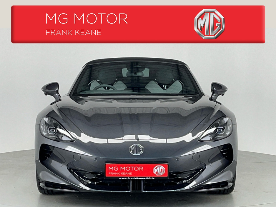 2026 MG Cyberster MG CYBERSTER SINGLE MOTOR**7 YEAR WARRANTY**SCISSOR DOORS**LAUNCH CONTROL**FULLY ELECTRIC HOOD**8 SPEAKER BOSE SOUND SYSTEM**WRAPAROUND 3 SCREEN COCKPIT**ADAPTIVE CRUSIE CONTROL** €70,750