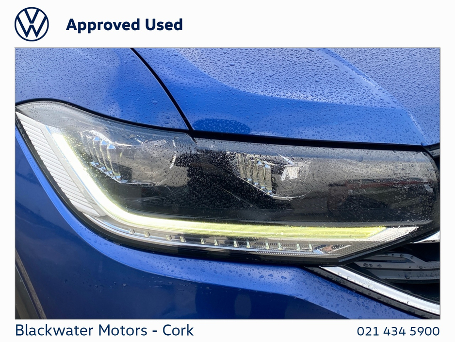 2023 Volkswagen T-Cross 1.0TSI 110BHP R-LINE WITH ADVANCED LED HEADLIGHTS €26,995