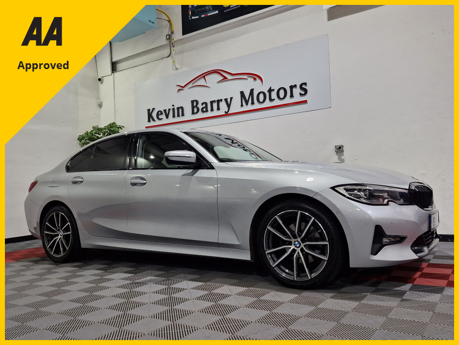 2019 BMW 3 Series 320D G20 SPORT AUTOMATIC **ORIGINAL IRISH CAR / LOW MILEAGE / 18" ALLOYS / APPLE CARPLAY / CRUISE CONTROL / FULL BLACK LEATHER / HEATED SEATS / SAT NAV / REVERSE CAMERA / FULL BMW SERVICE RECORD** €27,900