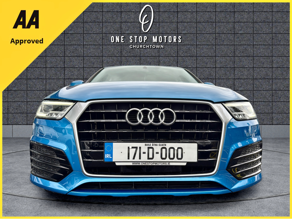 2017 Audi Q3 *S-LINE SPEC* AUTO / 76,000KM / AUTO / ELECTRIC BLUE COLOUR / 12MONTH WARRANTY €21,900