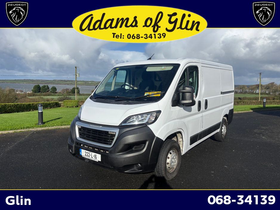 2022 Peugeot Boxer 330 L1 H1 2.2 HDI ***Excludes Vat @ 23%*** €16,950