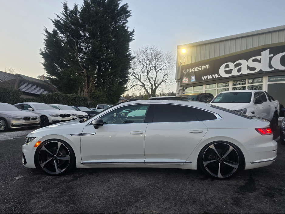 2018 Volkswagen Arteon 2.0 TSI R-LINE PANORAMIC SUNROOF 4MOTION 280BHP VIRTUALDASH FULL LEATHER HEATED ELECTRIC SEATS SAT NAV CARPLAY ANDROID AUTO BLIND SPORT PARKING SENSORS SELF PARKING ASSIST 360 CAMERA €28,950